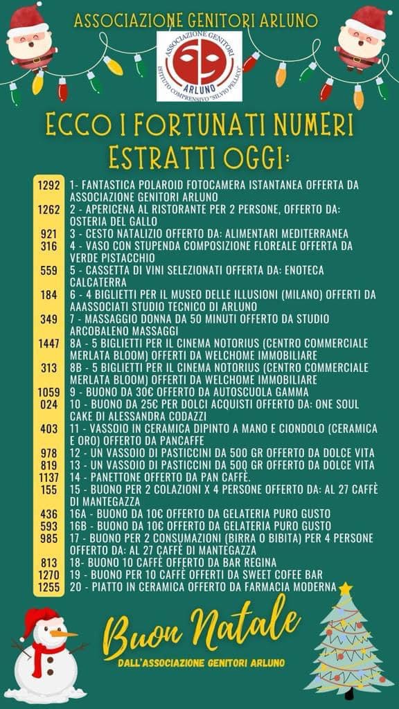 NUMERI ESTRATTI