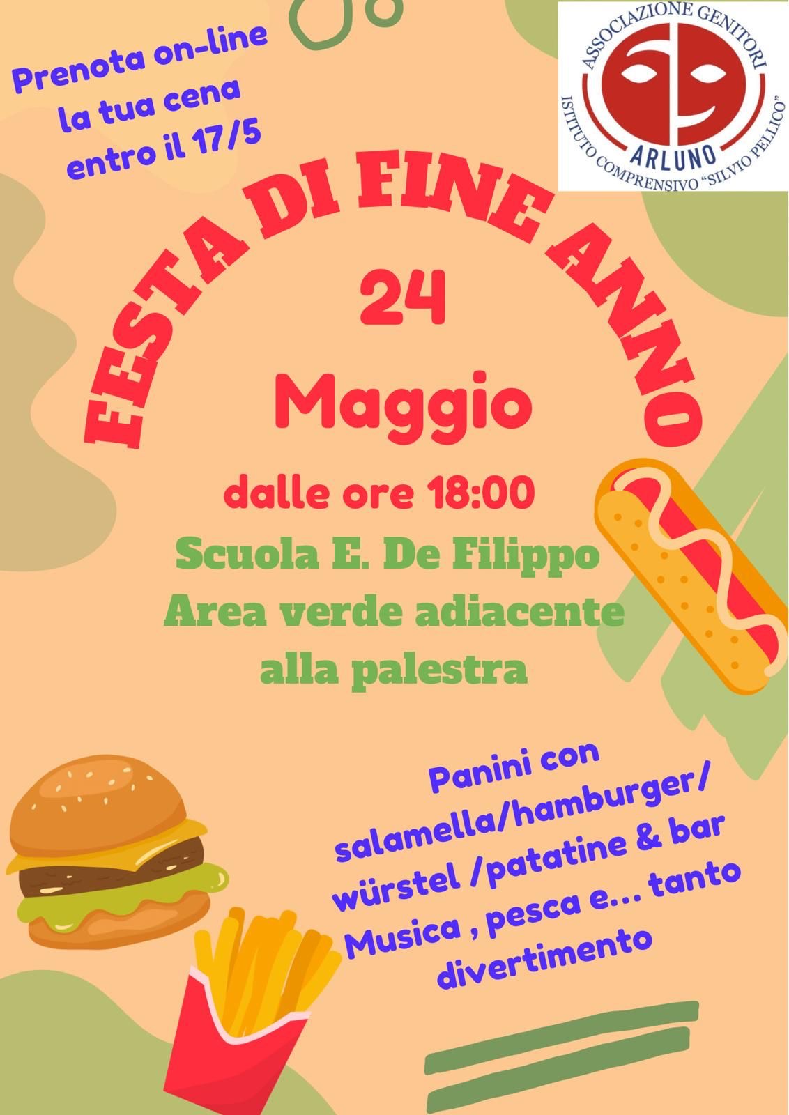 Scuola De Filippo - FESTA DI FINE ANNO 24/05/2024